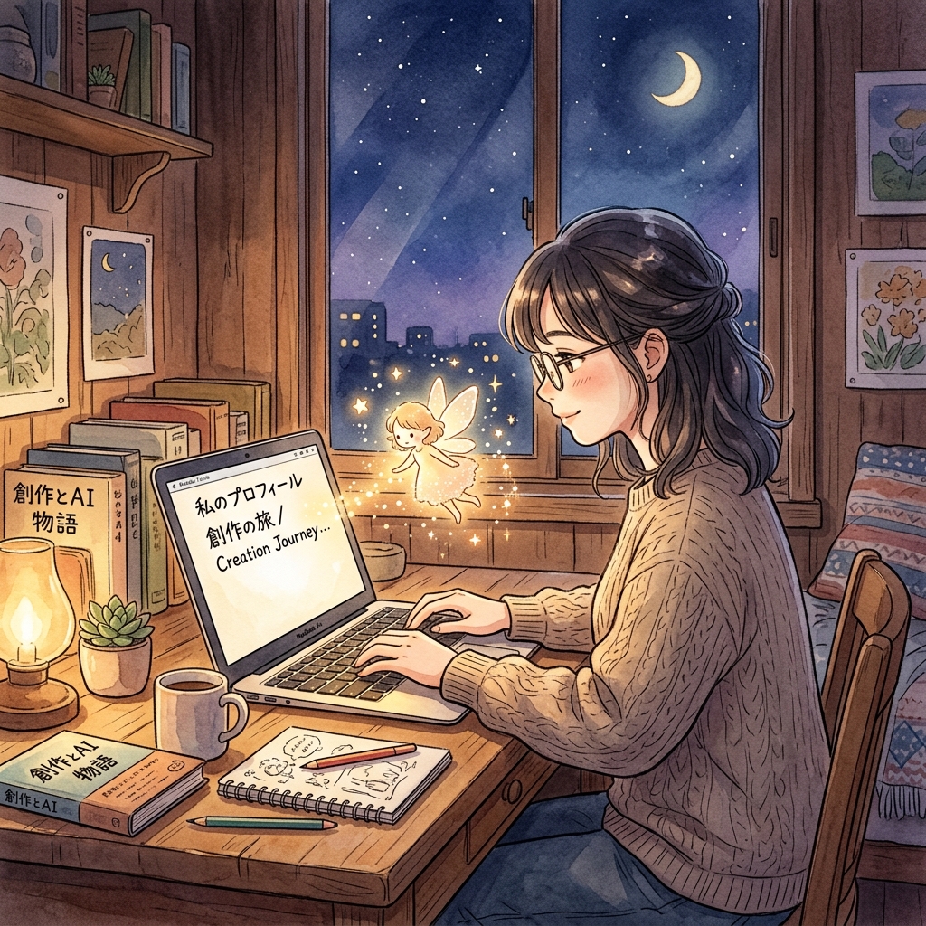 AIプロフィール作成支援イメージ